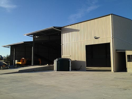 industrial shed builder Sunshine coast