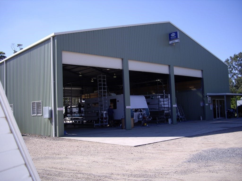 industrial shed builder