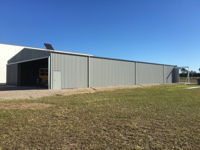 Industrial Sheds - steel industrial shed built bby Superior Garages and Industrials