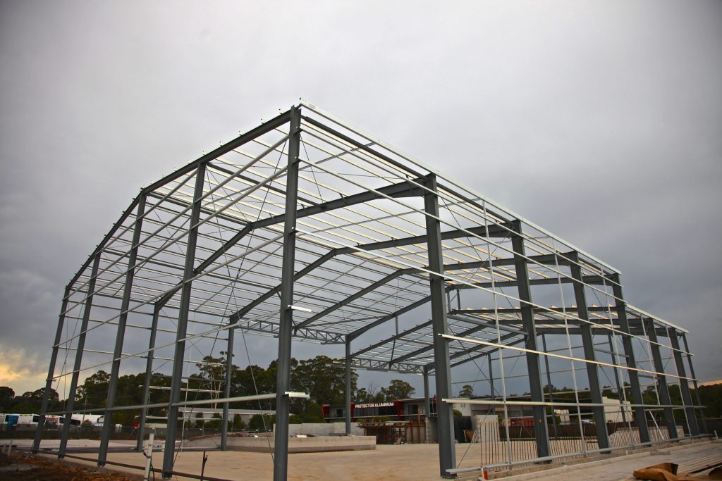 industrial shed construction sunshine coast