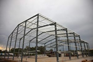 new steel shed construction kunda park